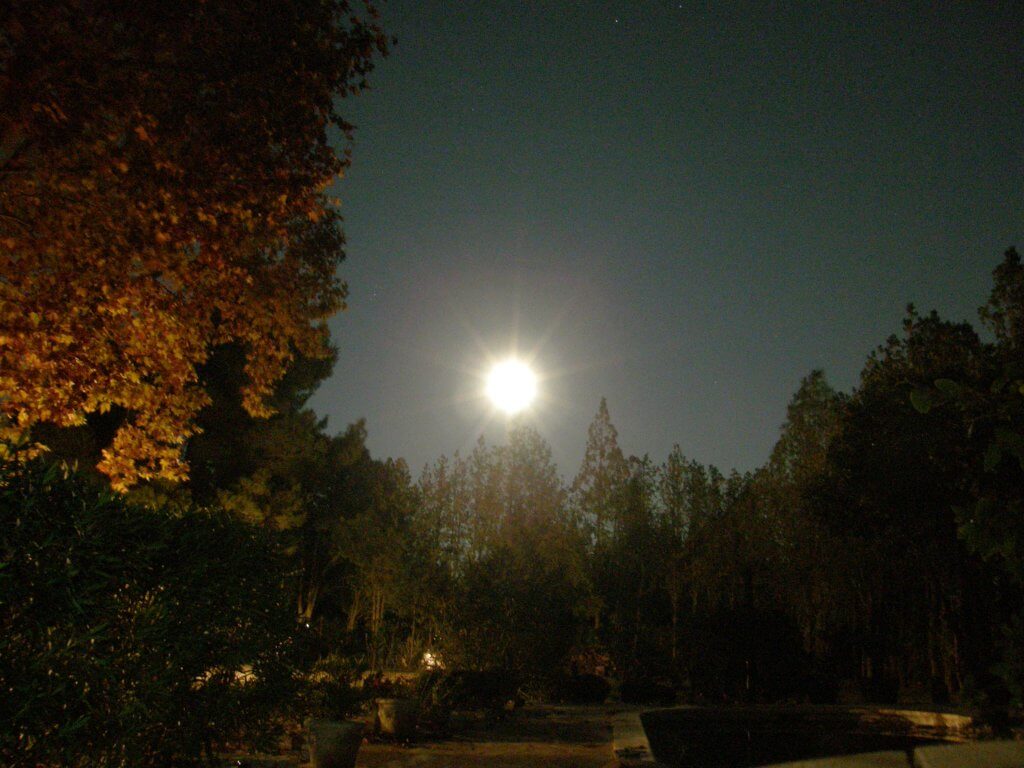 La lune, St Genies, Novembre 2016